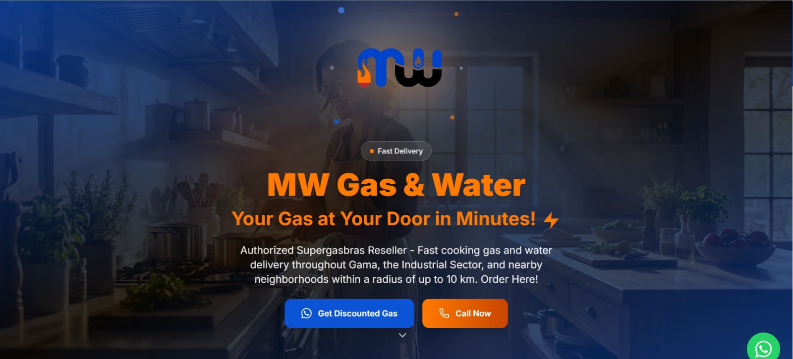 MW Gas EUA website