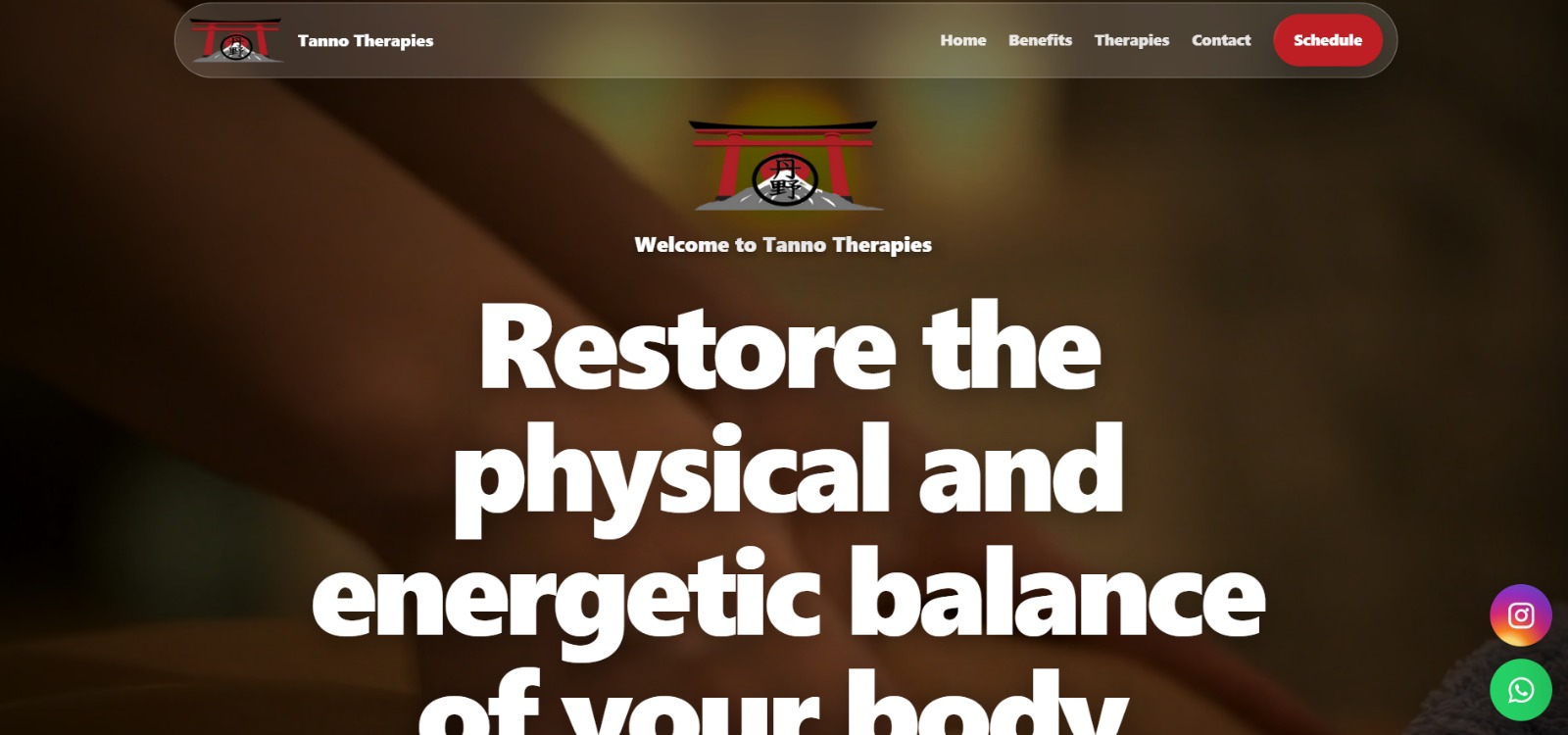 Tano EUA website